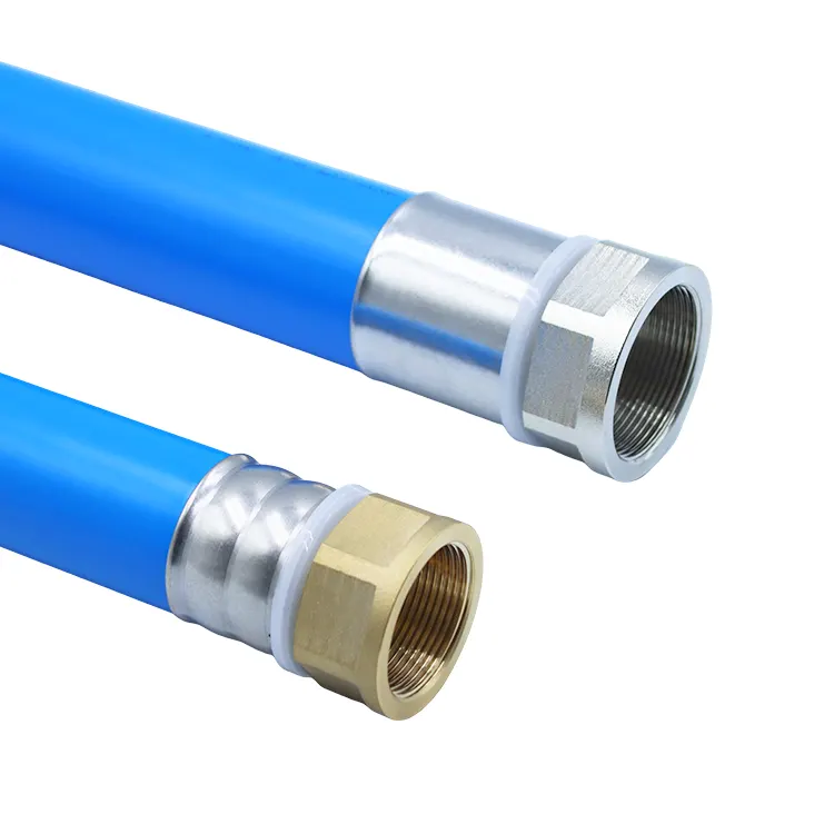 Conector a presión de rosca hembra de latón